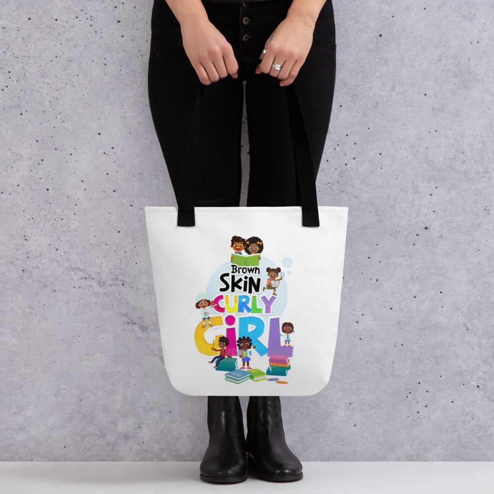 Curly Girl Tote bag