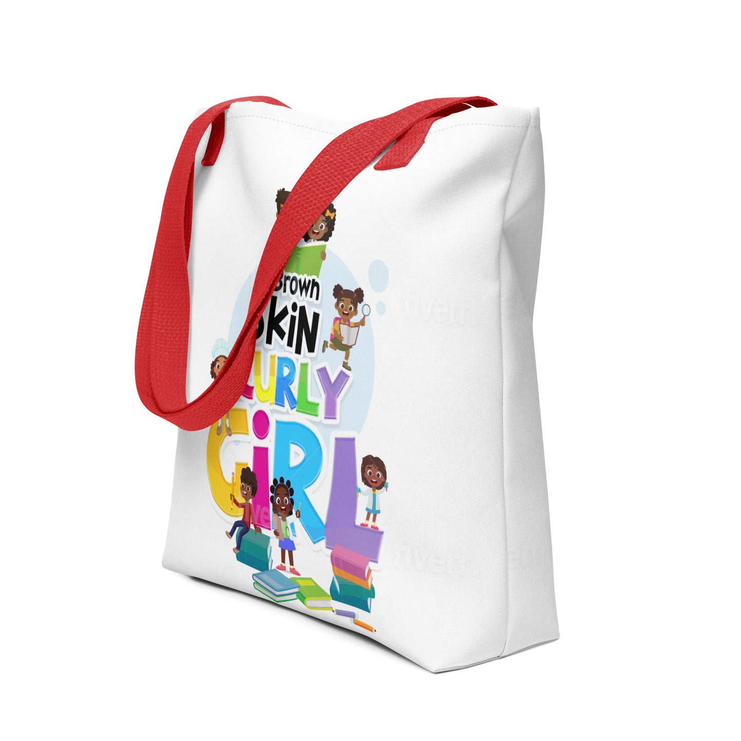 Curly Girl Tote bag