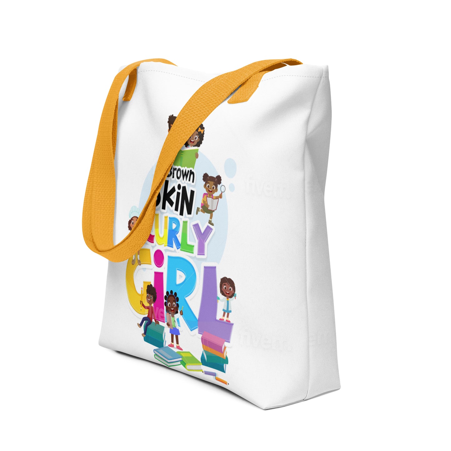 Curly Girl Tote bag