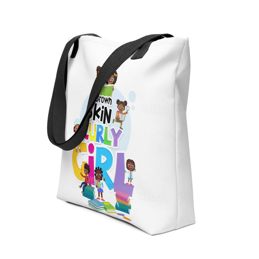 Curly Girl Tote bag